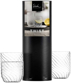 Eisch Twist Allround-Becher 270 ml 2er Set in Geschenkröhre