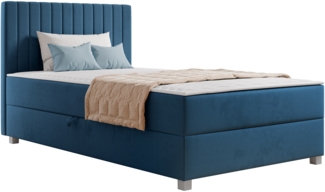 Boxspringbett Verolew (Farbe: Manila 09, Größe: 120 x 200)