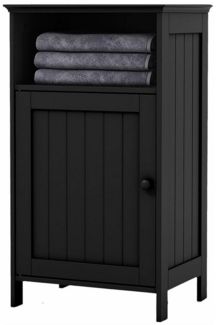 KOMFOTTEU Midischrank Badschrank mit verstellbaren Regalbrett,40x30x70cm