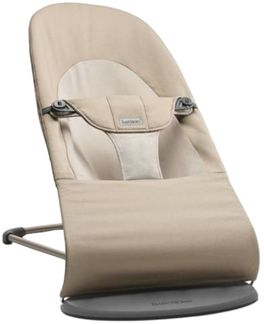 BabyBjörn Balance Soft Gewebte Wippe - Khaki Beige