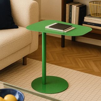 Beistelltisch Nastätten 50x50x38 cm Apfelgrün, matt [en. casa]