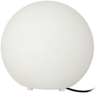 s.luce Globe pro langlebige Garten Außenkugel Weiß Weiß Ø 60cm