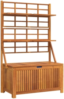 vidaXL Truhe mit Rankgitter 99x50x160 cm Massivholz Akazie 318760