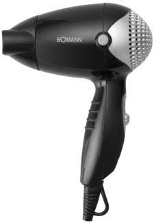 BOMANN HT 8002 CB Reisehaartrockner silber 1.200 W