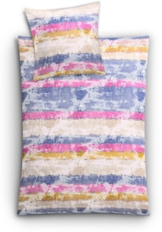 Kleine Wolke Bettwäsche Jarven, Mako-Satin, 2 teilig, mit Streifen