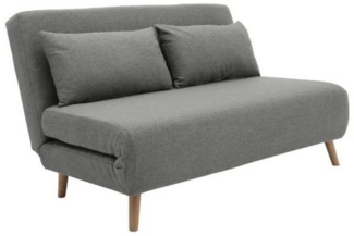 Happy Home Sofa Klappbares 2-Sitzer-Bettsofa mit verstellbarer Rückenlehne