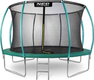 Gartentrampolin Neo-Sport NS-12C181 mit Innennetz 12 5 FT 374 cm