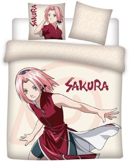 Naruto Bettwäsche Set 240 × 220 cm mit 2x Kissenbezug 65x65 cm