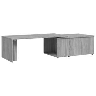 Couchtisch, Sofatisch Grau Sonoma 150 x 50 x 35 cm Holzwerkstoff