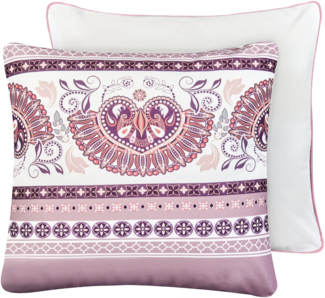 Gartenkissen 2er Set TVISTA Orientalisches Muster 45 x 45 cm Purpur