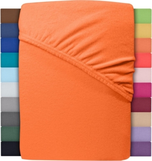 leevitex® Spannbettlaken für kalte Nächte – angenehm weich, passgenau, farbstark & pflegeleicht, Gummizug: Rundum