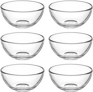 Leonardo Cucina Schale 6er Set, Schüssel, Schälchen, Dekoration, Glas, Ø 10 cm, 100 ml, 66325