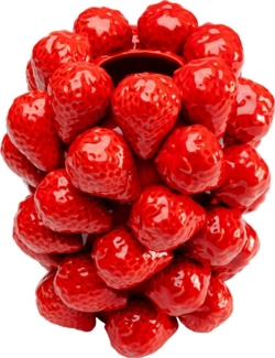 Kare Design Tischvase Vase Strawberries