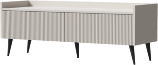 AX LIVING Lowboard TV Acaddo – 121 cm Breite, Modern in Kaschmir