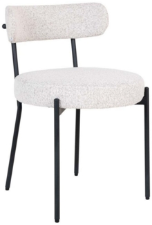 ebuy24 Esszimmerstuhl 2er Set Badalona Esszimmerstuhl weiß. (2 St)