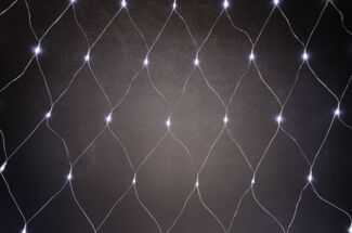 TrendLine LED-Lichternetz Außen 2x1,2 m warmweiß mit Timer