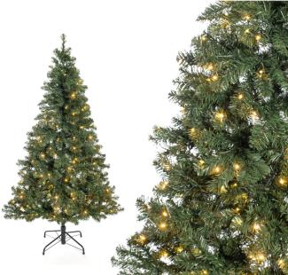 Evergreen Künstlicher Weihnachtsbaum Oxford Kiefer | Inkl. LEDs | Grün | 180 cm