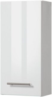 welltime Hängeschrank Trento, verschiedene Ausführungen und Farben Badmöbel, Breite 30 cm, 1 Tür, 2 Einlegeböden, Made in Germany