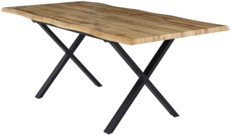 Ausziehtisch Maxi 2 / Martin 2 , Holzfarben , 180 x 76 x 90 cm