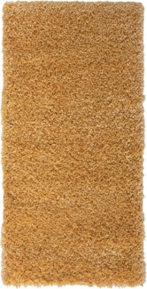 Myflair Möbel & Accessoires Hochflor-Teppich My Shaggy, rechteckig, Höhe: 37 mm, Shaggy, Uni-Farben, leicht glänzend, Microfaser, extra flauschig