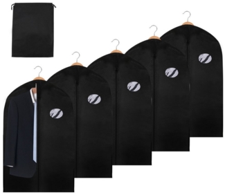 Clanmacy Sitzsack 3-5St. Kleidersack mit Schuhtasche Kleiderhülle Schutzhülle
