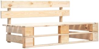 vidaXL Outdoor-Bank Paletten Holz 45768