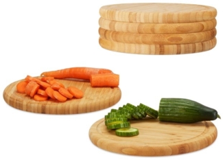 12 x Frühstücksbrettchen Ø 30 cm