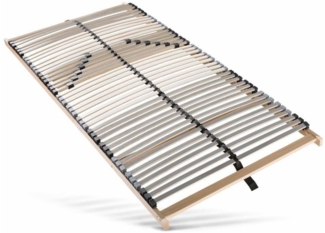 Lattenrost 100x200, Ergonomischer 7 Zonen Lattenrost aus Buchenholz, 42 Latten, Hergestellt in Deutschland, Lattenrost Selbstmontage, Traglast 150kg