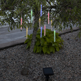 Solar Lichterkette außen, 1,80m, IP44 für Garten Deko