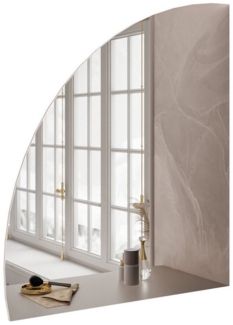 Lookway Spiegel QUINNIE Wandspiegel mit LED-Beleuchtung, Breite: 80 cm