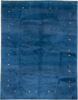 Morgenland Gabbeh Teppich - Indus - 396 x 293 cm - blau