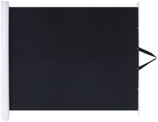 Treppenschutzgitter schwarz Ausziehbar Absperrgitter Türschutz Kind Baby Hund