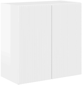 vidaXL TV-Wandschrank Hochglanz Weiß 59,5 x 31 x 60 cm Holzwerkstoff 892353