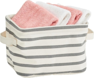 Zeller Present Aufbewahrungsbox, 3tlg, grau