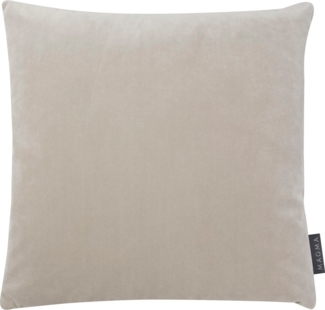 Magma Heimtex Kissenhülle Kissenbezug Samt Uni - ca. 40 x 40 cm, (1 Stück), Zweifarbig samtweich kuschelig Dekokissenhülle