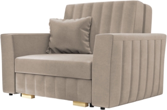 Mirjan24 'Viva Glam II' Schlafsofa, Taupe, 85 x 98 x 115 cm