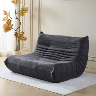 STILVORA Sitzsack Relaxsessel Indoor-Lazy Sofa Doppelsofa Hochelastischer Schwamm