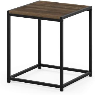 Furinno Camnus Beistelltisch mit 1 Ablagefläche, Holz, 40 x 40 x 45. 29 cm