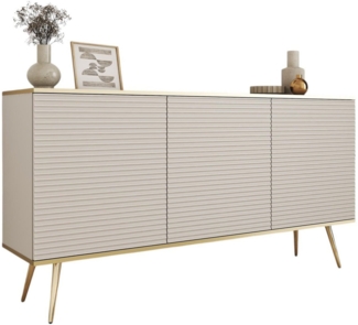 Compleo Kommode mit 3 Türen MONO, Luxus Möbel, Modern Wohnzimmer