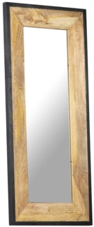 vidaXL Spiegel 110x50 cm Mango Massivholz 321631