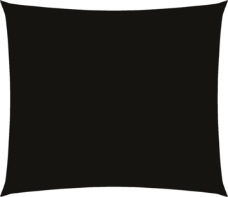 vidaXL Sonnensegel Oxford-Gewebe Rechteckig 2x2,5 m Schwarz 135749