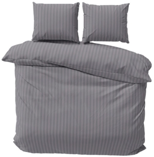 Devior Bettwäsche Damast Bettbezug Set mit Kissenbezug 80x80 cm YKK Reißverschluss, peachfinish, 3 teilig, Atmungsaktiv und weich Allergiker geeignet Bezug