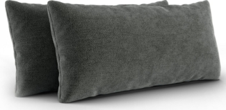 sit&more Polsterauflage Kolding, (Set, 2 Stück), 2er Kissen-Set wahlweise in zwei Größen