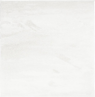 vidaXL Teppich OVIEDO Kurzflor Creme 120x120 cm 375511