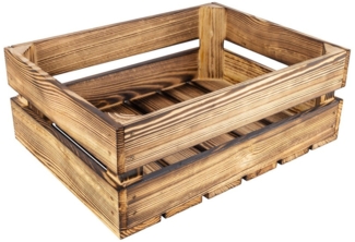 Creative Deco Holzkiste Kiste Holz Deko Holzkiste, Obstkiste Weinkisten Apfelkiste