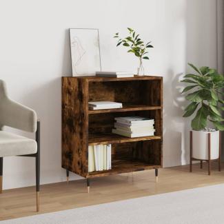 vidaXL Sideboard Räuchereiche 57x35x70 cm Holzwerkstoff 827129