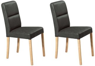 Home affaire 4-Fußstuhl Laros (Set), Massivholzgestell