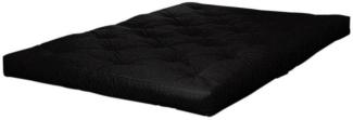 Karup Design Futon Matratze Comfort mit Knopfsteppung Schwarz 180x200 cm