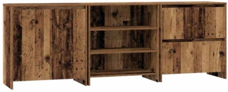 vidaXL Sideboards 3 pcs Altholz 70 x 41 x 75 cm Holzwerkstoff 3393156