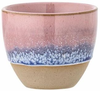 Bloomingville Becher Paula Becher rose, Steingut